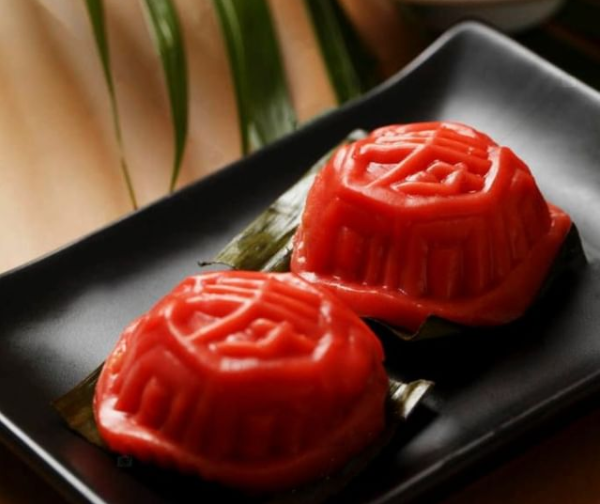 Fu Lai Tang Kuih Ang Ku Kuih (3-pcs)